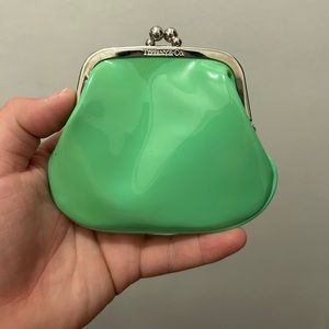 Tiffany & Co patent leather coin purse